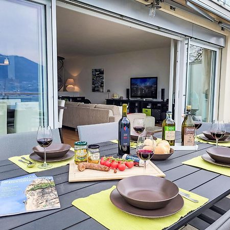 Apartment Vista Lago Maggiore 1-Floor Left By Interhome Gambarogno Exterior foto