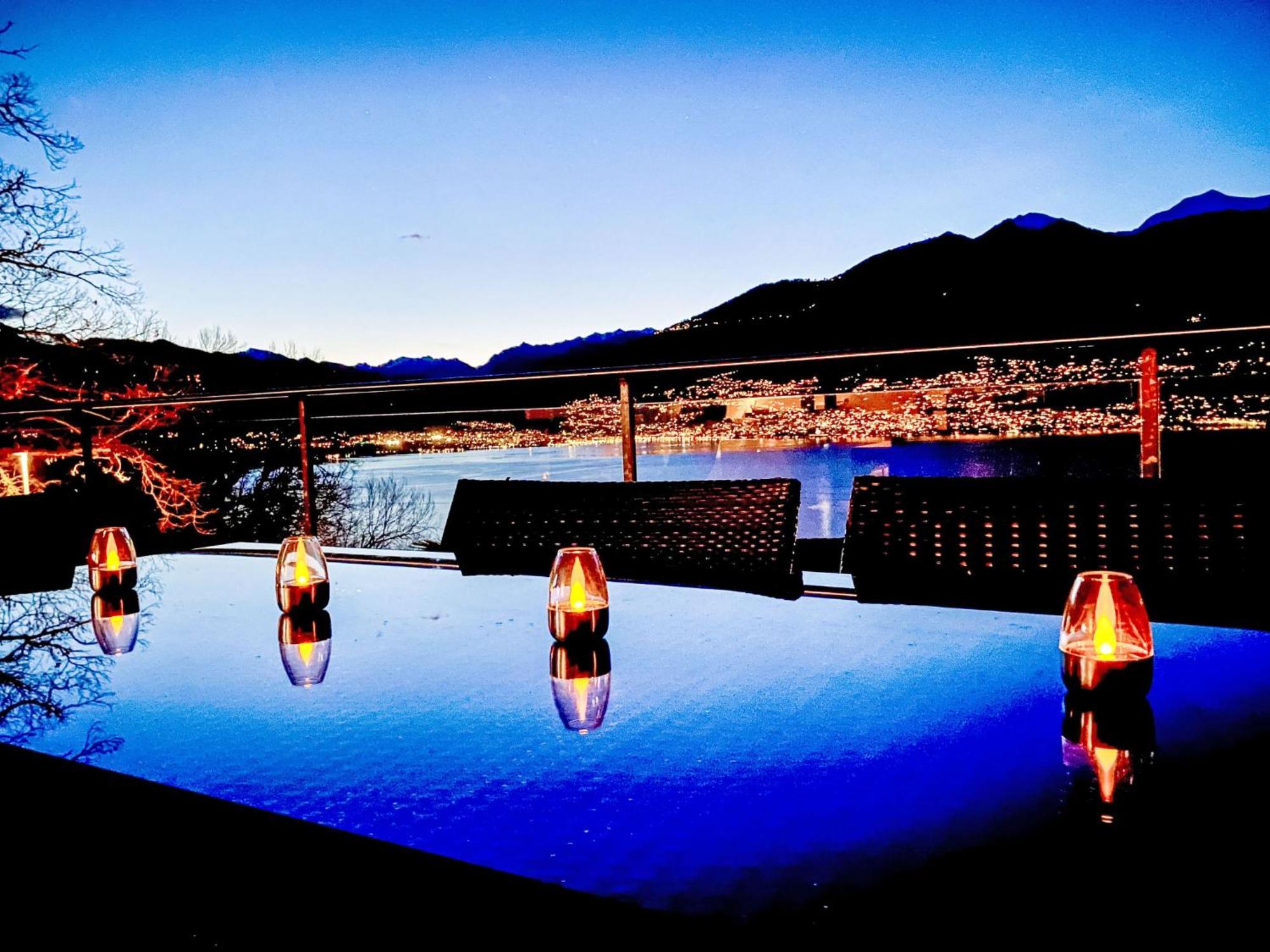 Apartment Vista Lago Maggiore 1-Floor Left By Interhome Gambarogno Exterior foto