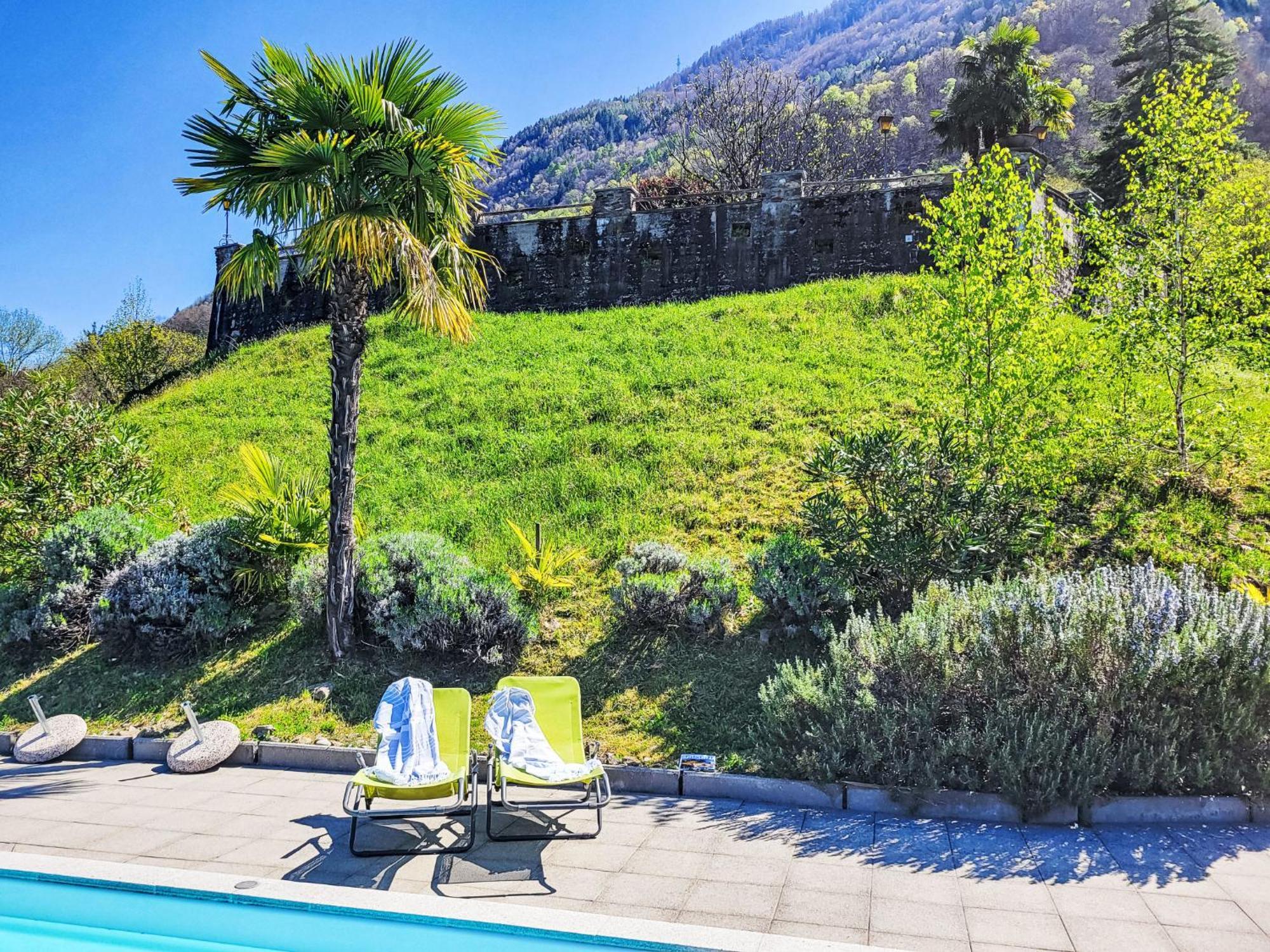 Apartment Vista Lago Maggiore 1-Floor Left By Interhome Gambarogno Exterior foto